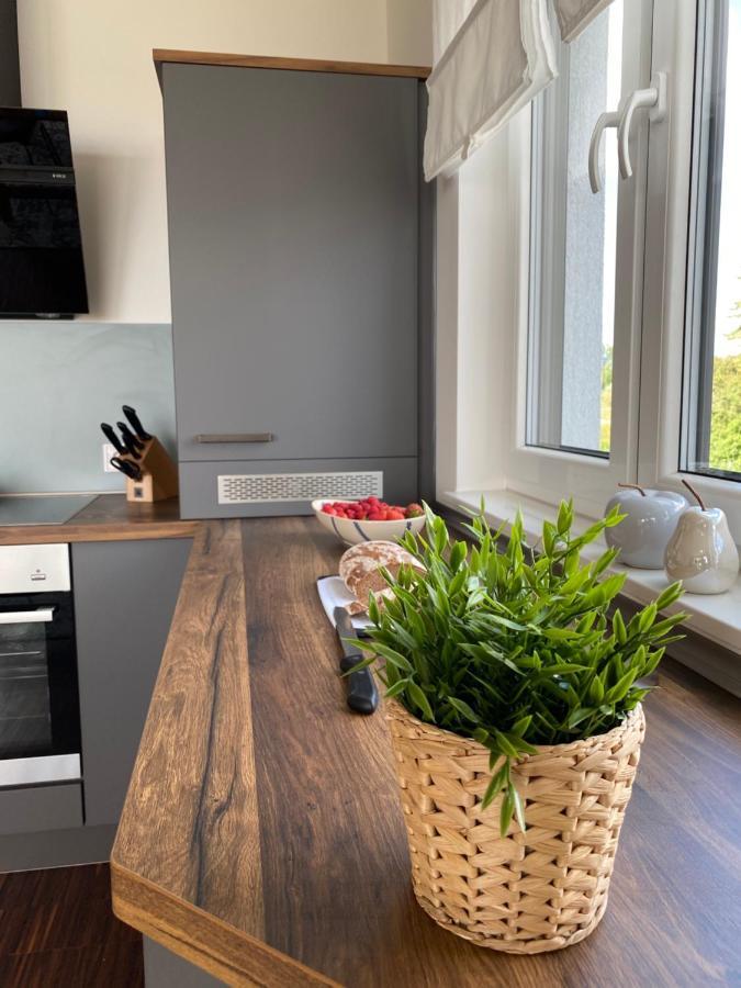 Modernes Apartment Am Hafen Mit Seeblick Grossraeschen Zewnętrze zdjęcie